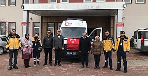 İl Sağlık Müdürlüğü'ne Yeni Ambulans Tahsis Edildi