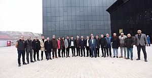 MÜSİAD Başkanı Gürkan'dan Esak Alüminyum&CAM Fabrikasına Ziyaret