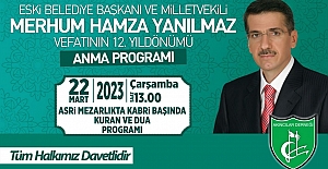 Merhum Hamza Yanılmaz, Kabri Başında Anılacak