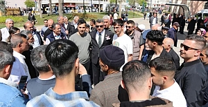 CHP'li Erol'a vatandaşlardan yoğun ilgi