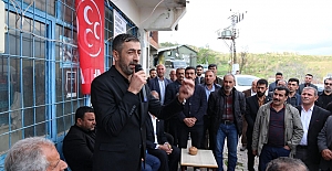 Işıkver, “Bir Oy Erdoğan’a Bir Oy da MHP’ye”