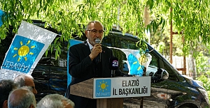 İYİ Parti Adayı Av. İrfan Sönmez, Palu'da