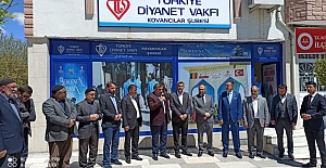 Türkiye Diyanet Vakfı Kovancılar Bürosunun Açılışı Gerçekleştirildi!