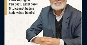 Abdulhavap Demirel'e Vefa Programı Düzenlenecek