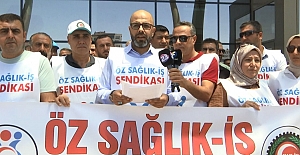 Öz Sağlık İş Sendikası’ndan Eylem