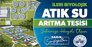 İleri Biyolojik Atık Su Arıtma Tesisi İlerliyor