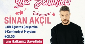 Sinan Akçıl, Elazığ Belediyesi Yaz Şenlikleri’nde Elazığlılarla Buluşacak