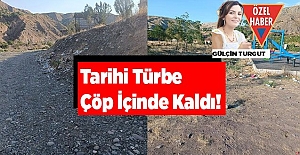 Tarihi Türbe Çöp İçinde Kaldı!