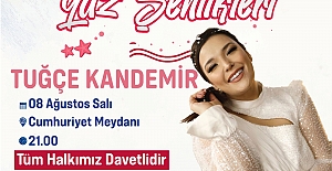 Yaz Şenlikleri'nde Tuğçe Kandemir Rüzgârı Esecek