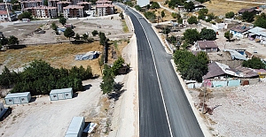 Elazığ Belediyesi, Beyyurdu Yoluna Sıfır Asfalt Serimi Gerçekleştirdi