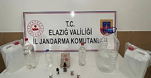 Elazığ'da sahte içki operasyonu: 1 gözaltı