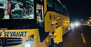 Otobüs Şoförlerine Trafik Uyarısı