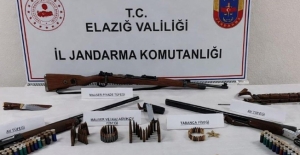 Elazığ Jandarmadan Cephanelik Operasyonu!