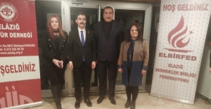 Bürokratlar ve Diplomatlar Birliği Heyeti Elazığ Dernkleri Birliği Federasyonu İftar Programına Katıldı.