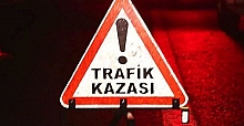 Elazığ'da trafik kazası!