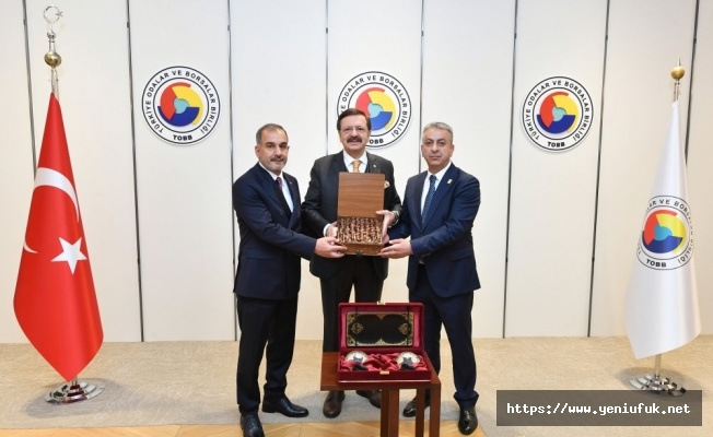 ETSOdan Hisarcıklıoğluna ziyaret